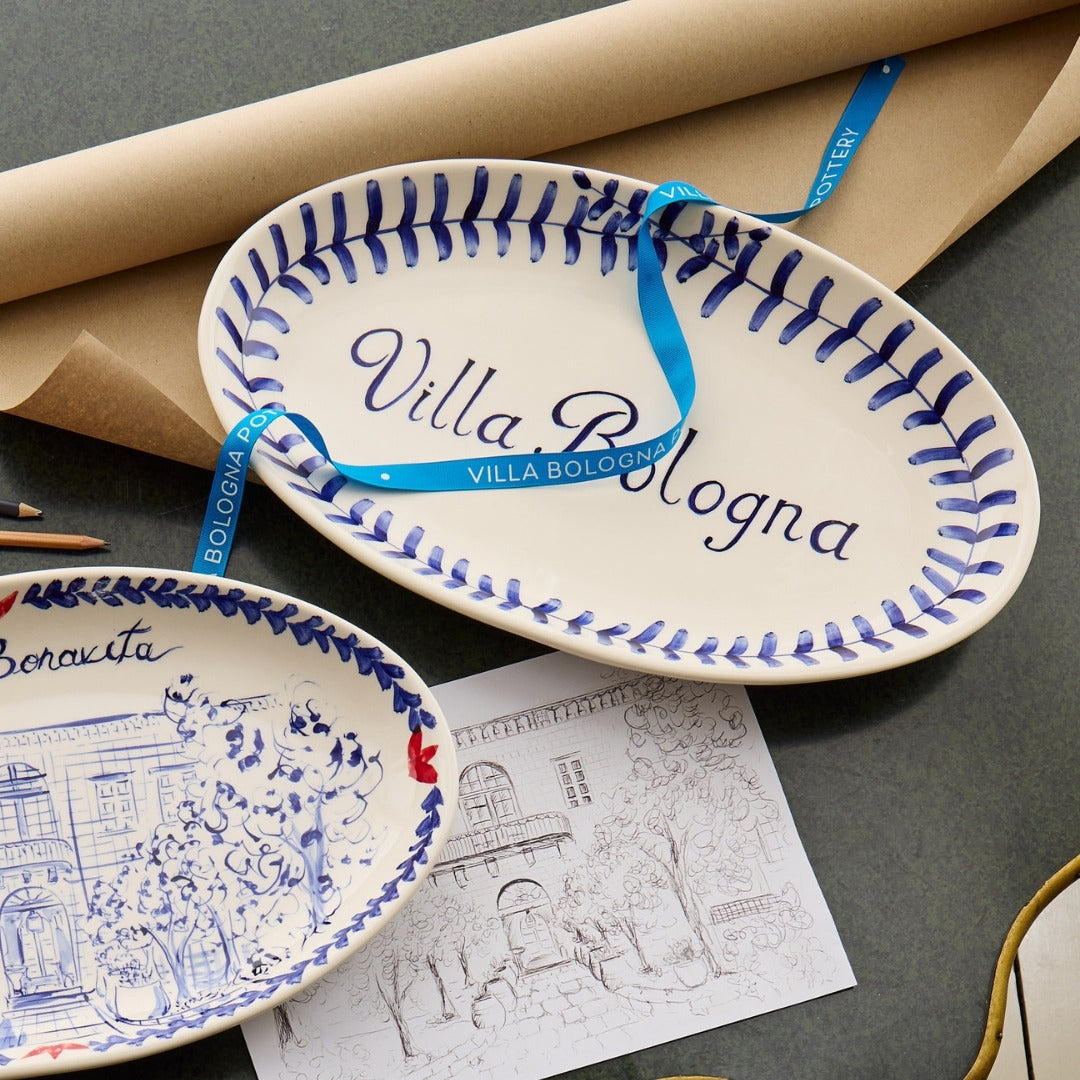 Personalized Large Oval Platter