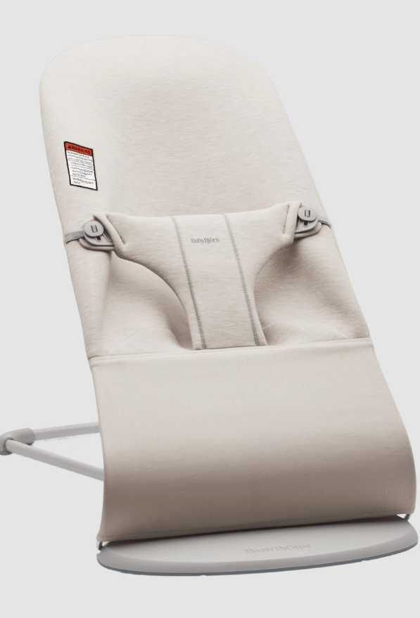 Bouncer Bliss in Lt Beige Jersey