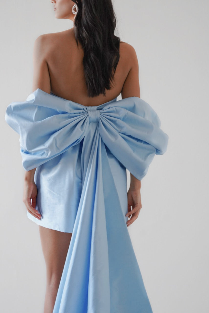 Trifle Dress in Blue