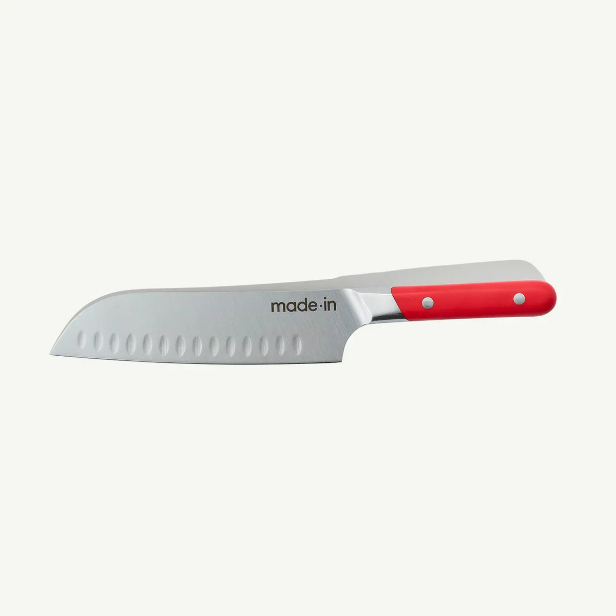 Santoku Knife in Pomme Red