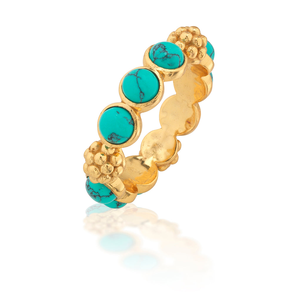 Berry Gem Ring in Turquoise