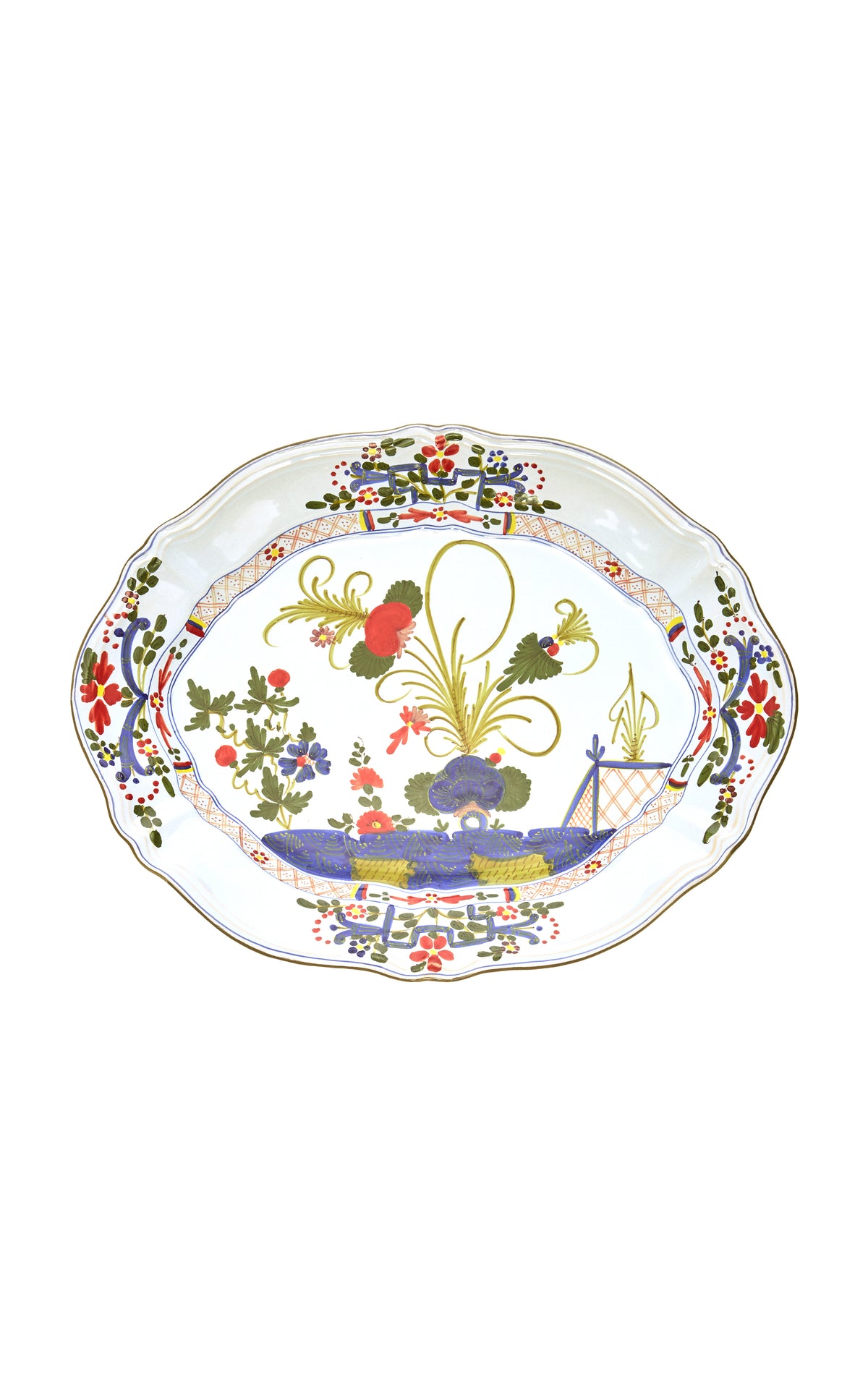 Carnation Oval Platter