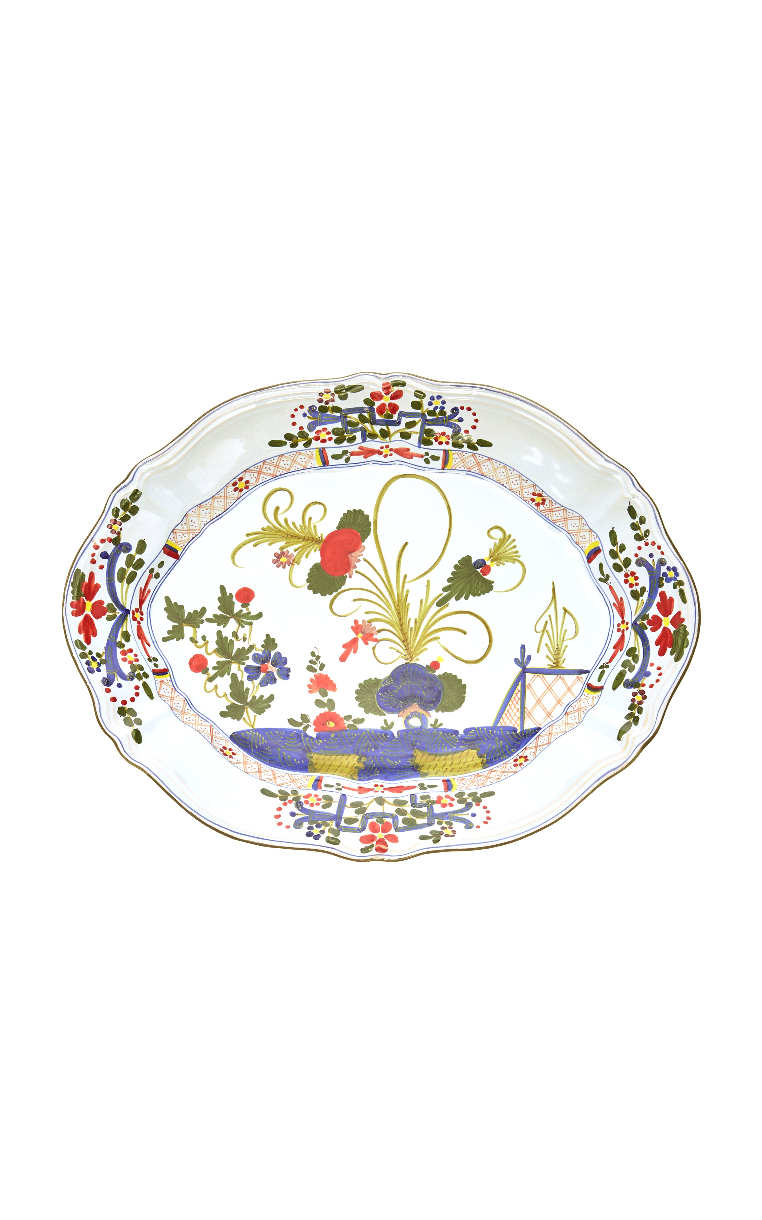 Carnation Oval Platter