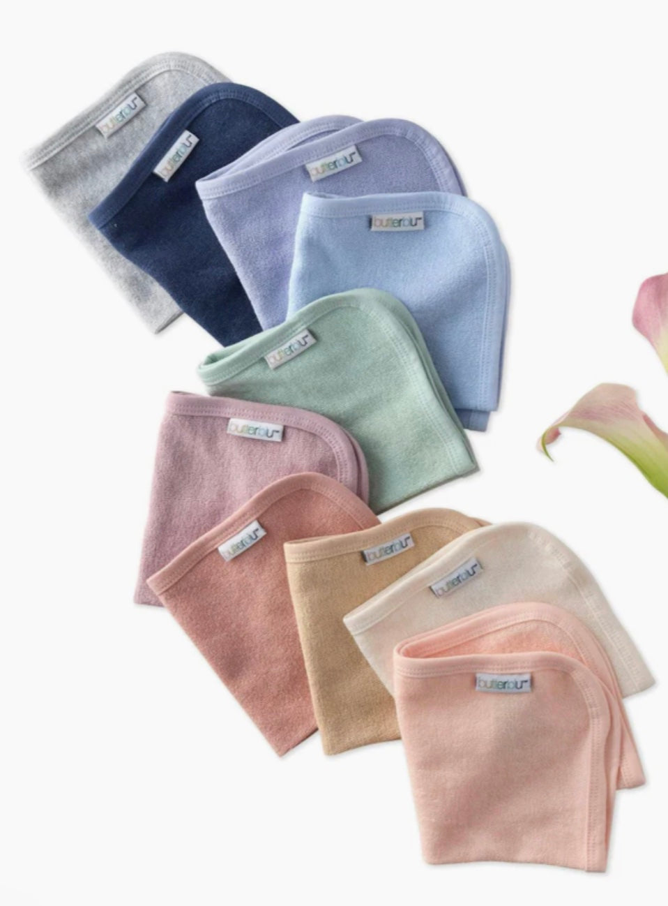 Butterblu RIVER 10-Pack Washcloths