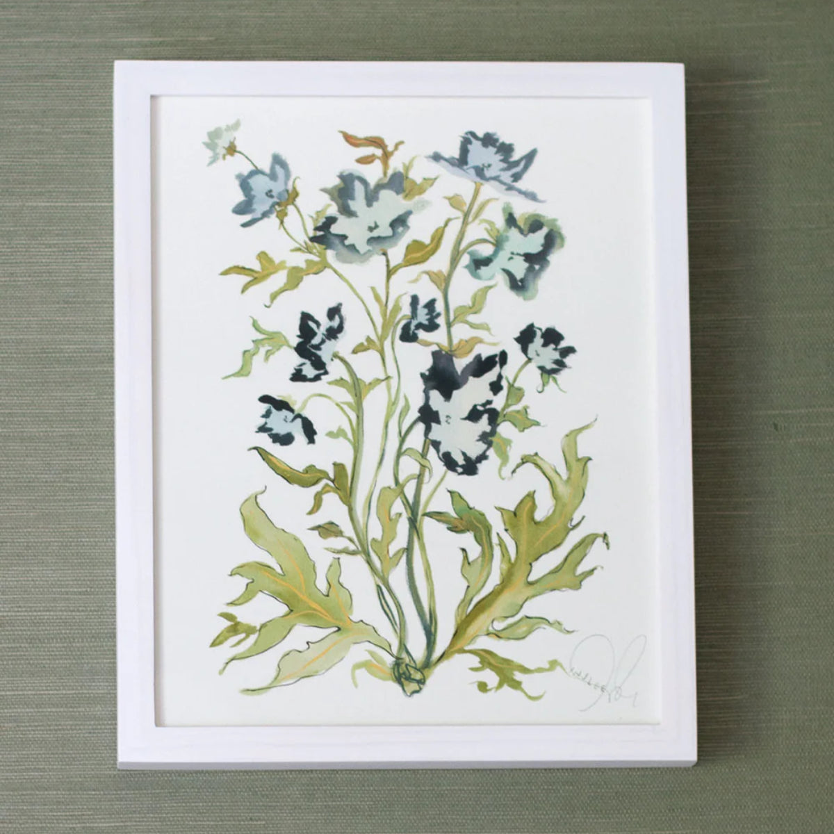 Botanical Print: Prussian Poppies