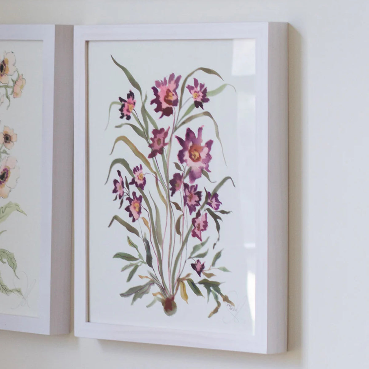 Botanical Print: Satin Plum