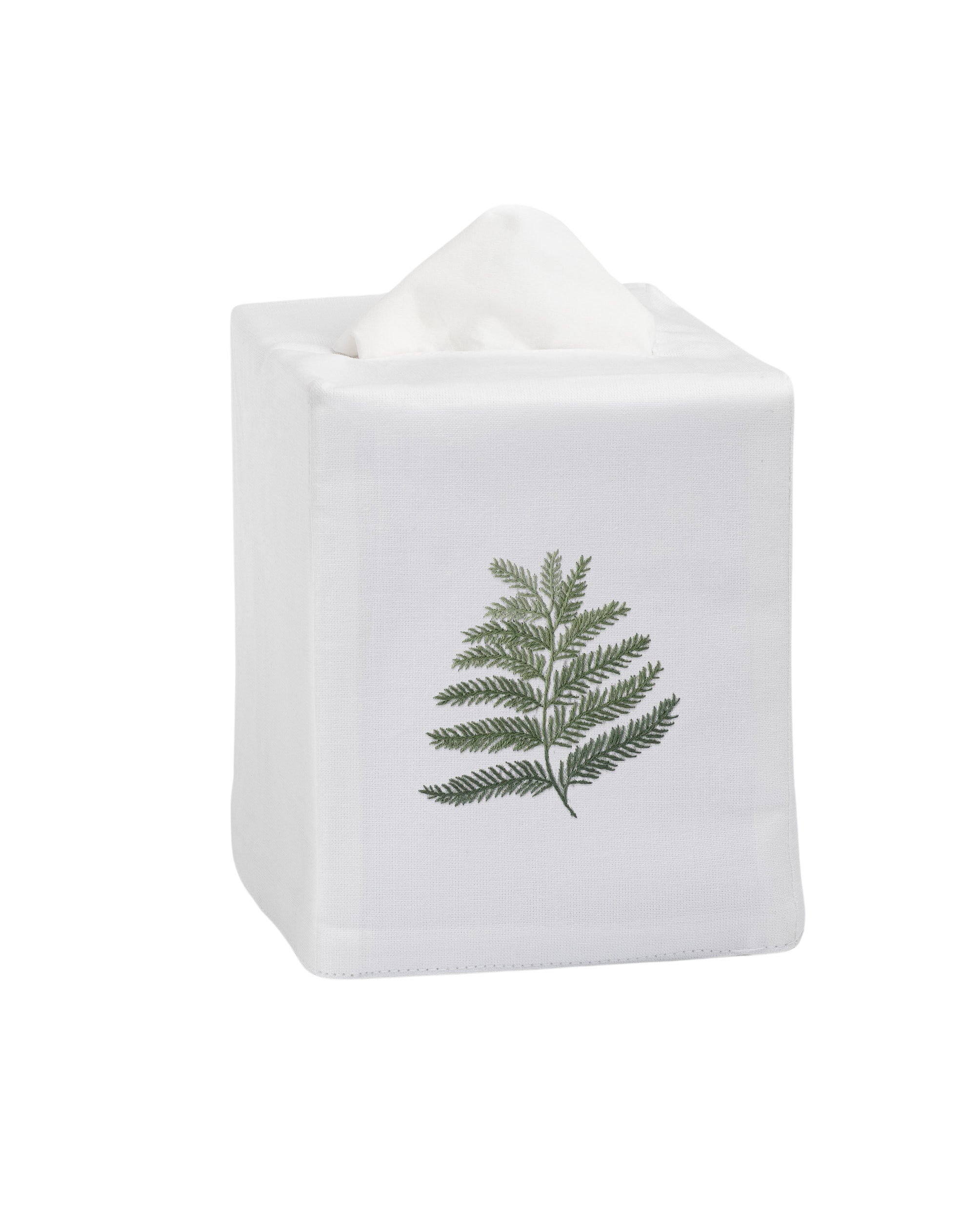 Henry Handwork Fern Tissue Box Cover