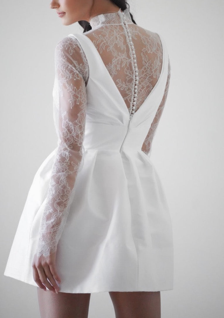 Sencha Lace Bodysuit in Ivory | Over The Moon