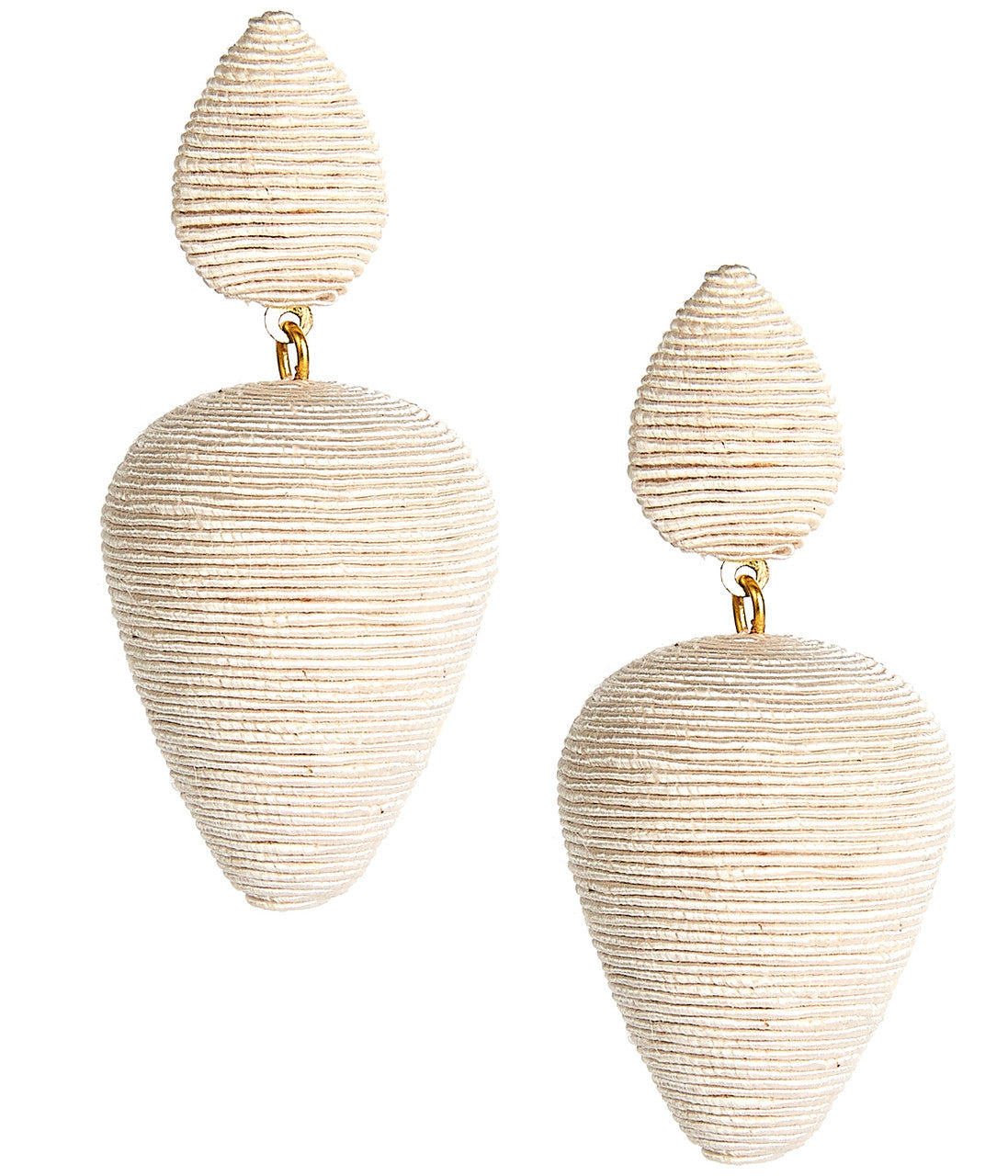 Rory Silk Wrapped Earrings