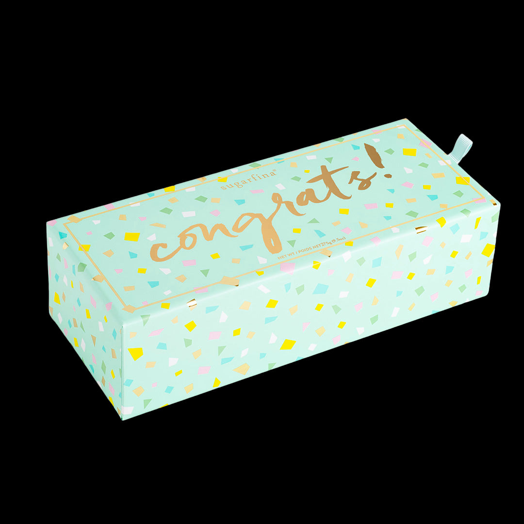 Congrats 3 Piece Preset Candy Bento Box