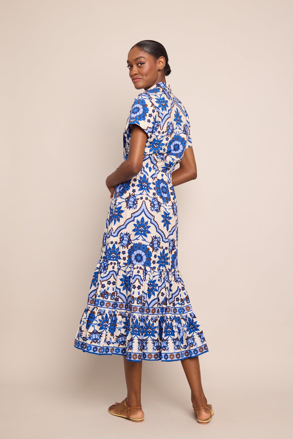 Chase Skirt in Mystic Blue