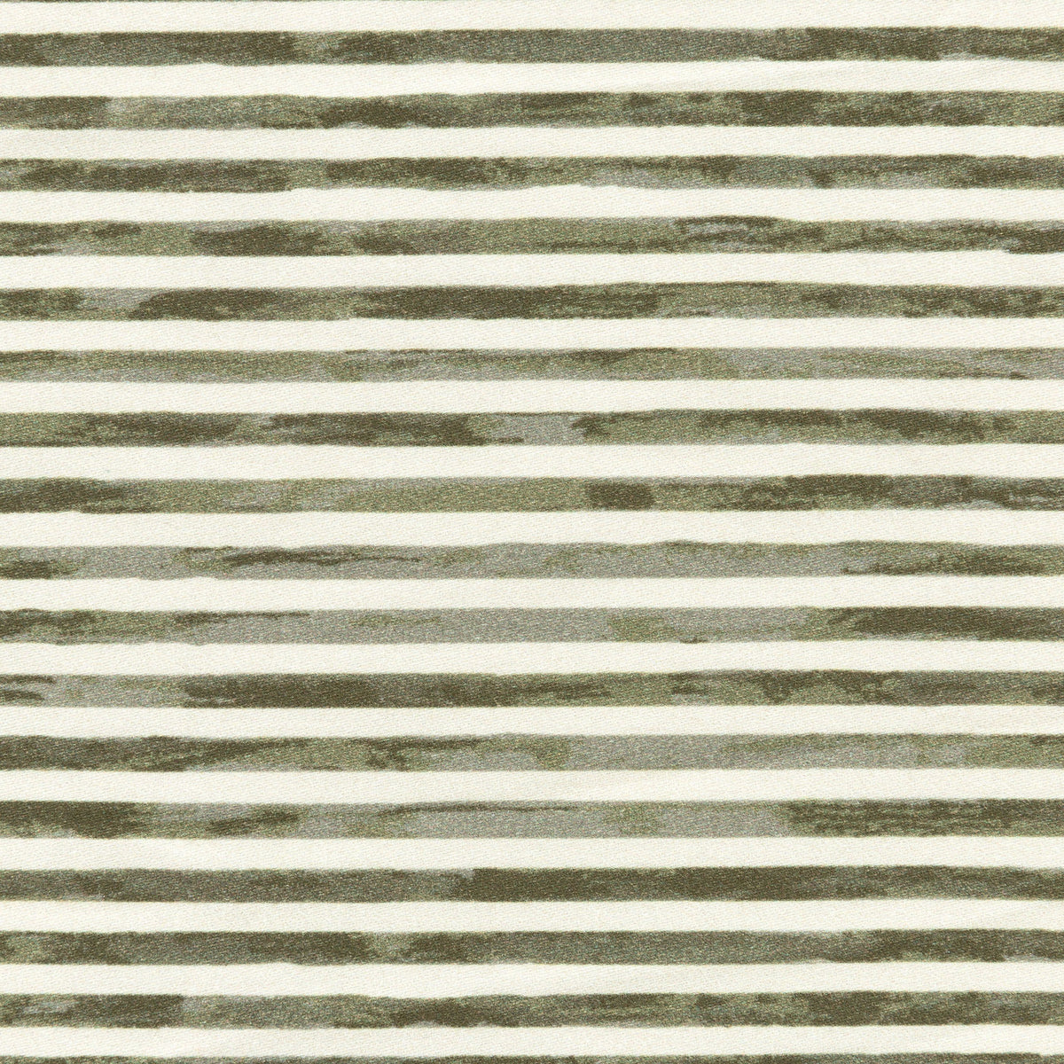 Crib Sheet in GOTS Certified Organic Brushed Cotton by Nate Berkus in Juniper Stripe
