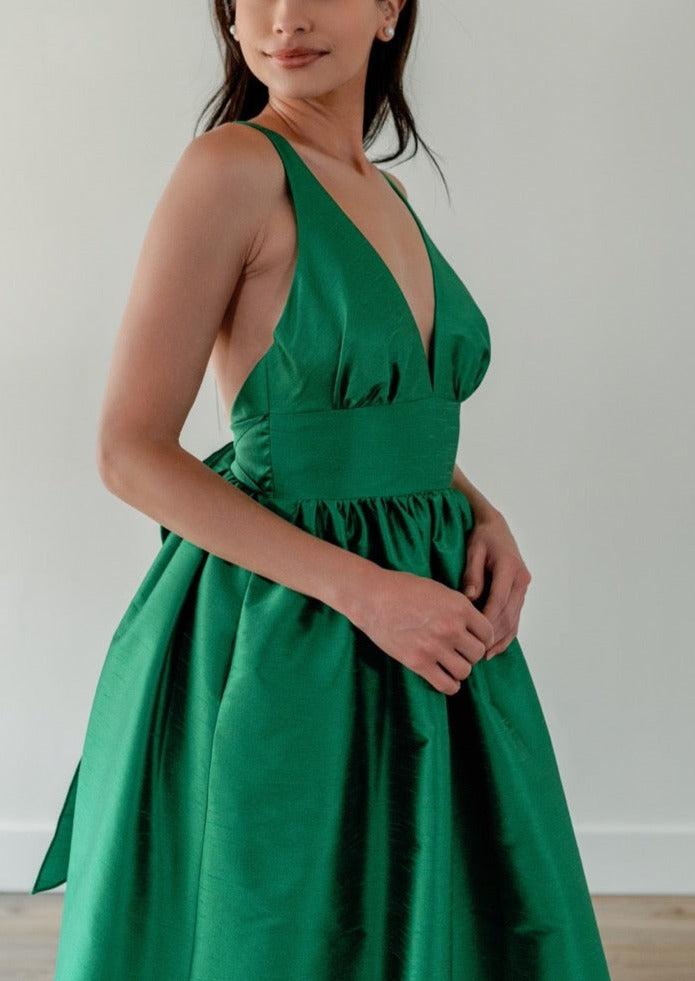 Tidal Dress in Green