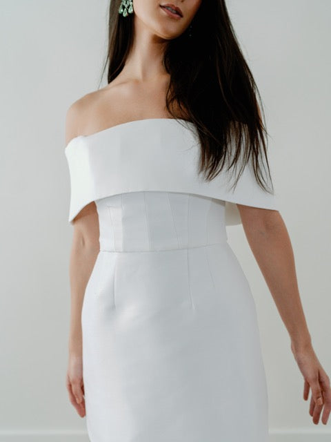 Flip Side Dress in Ivory