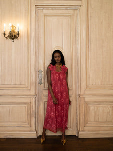 Vanessa Dress x Styled By Claire in Rosette Stripe