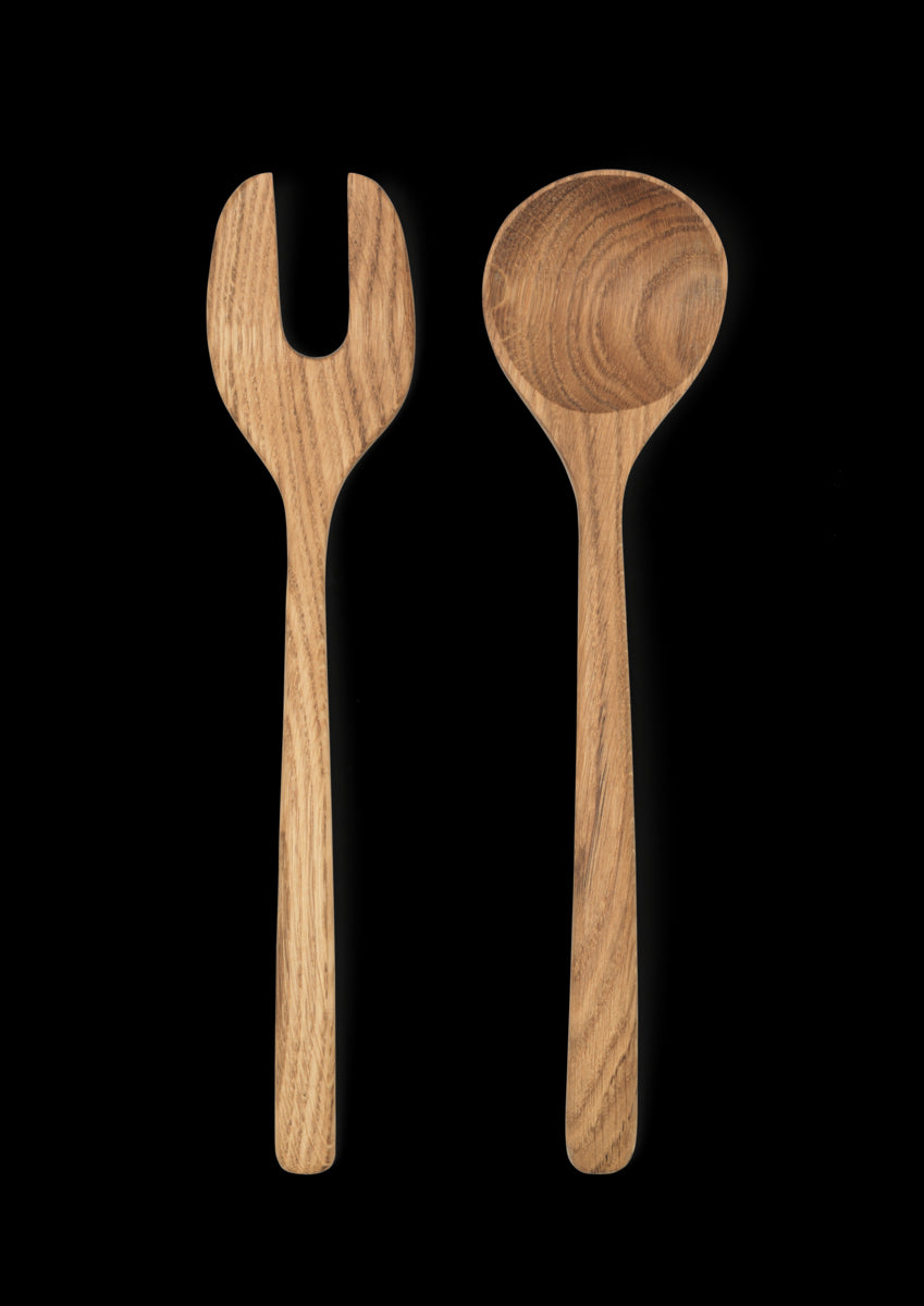 Cutlery Set in Oak