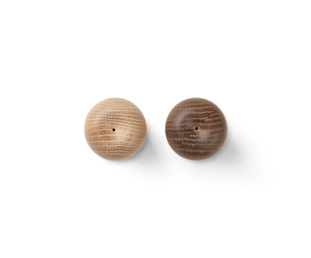 Salt and Pepper Set in Oak and Smoked oak