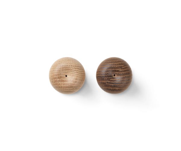 Salt and Pepper Set in Oak and Smoked oak
