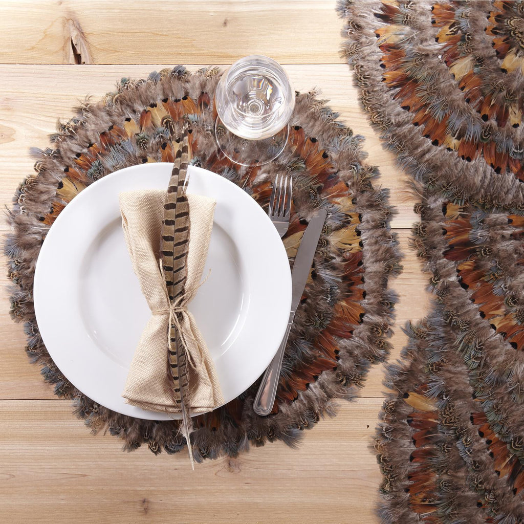 Pheasant Park Decorative Mats, Set of 6