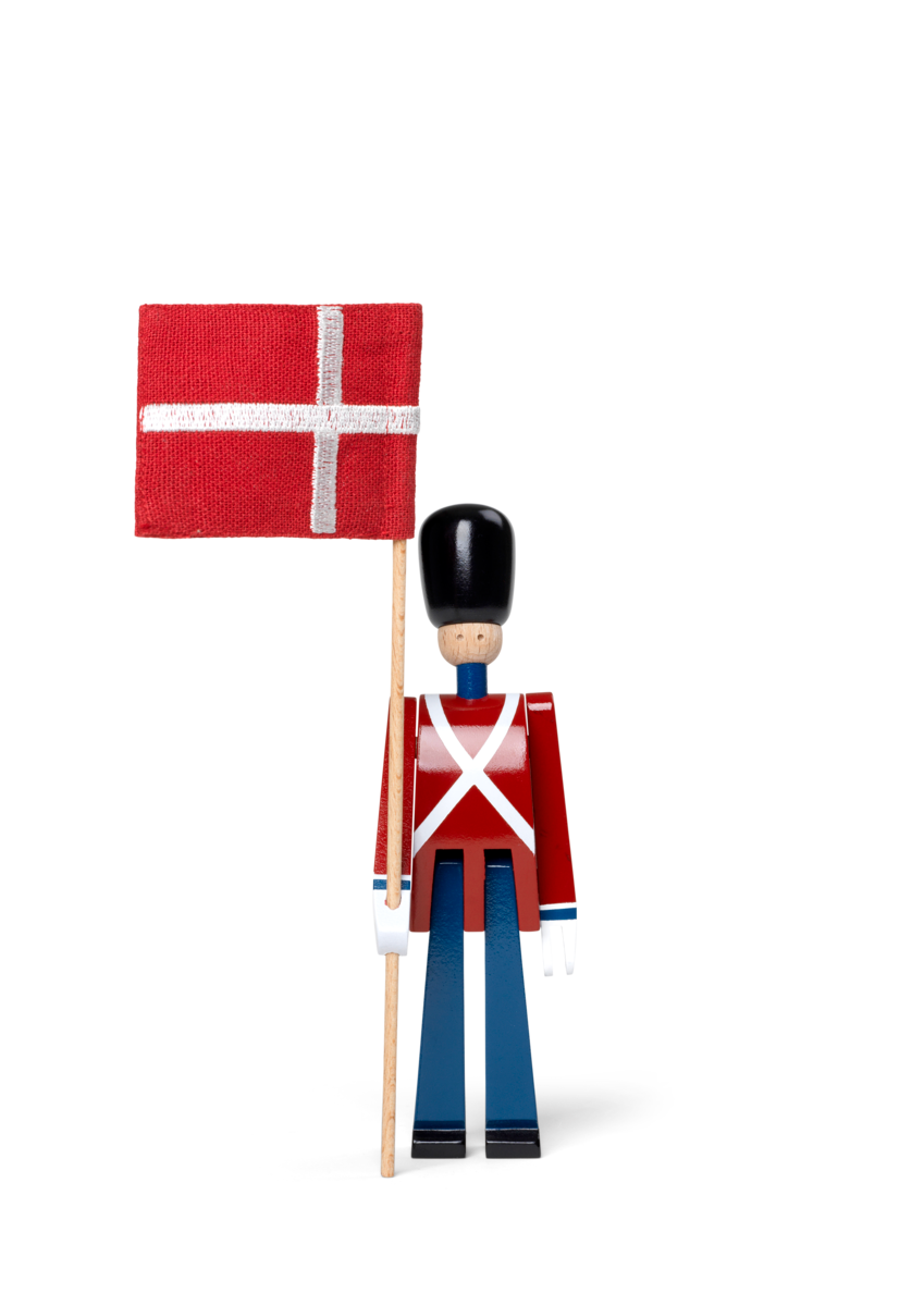 Standard-Bearer in Red, White, and Blue