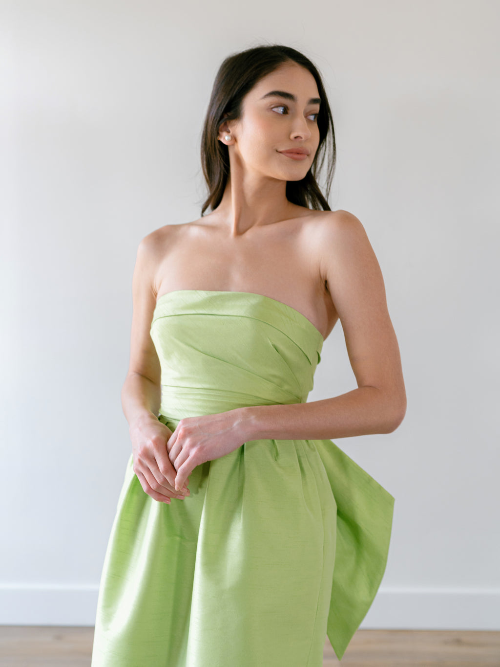 Caladium Dress in Lime Green Lime Green / US 24 Caladium Dress in Lime Green Lime Green / US 24