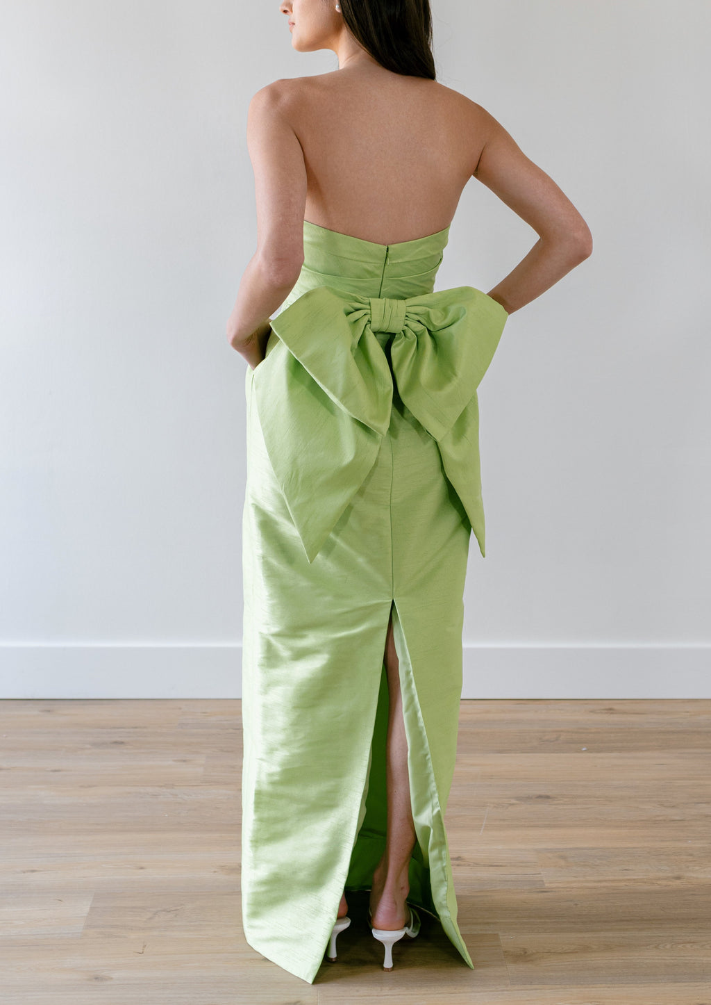 Caladium Dress in Lime Green Lime Green / US 24 Caladium Dress in Lime Green Lime Green / US 24