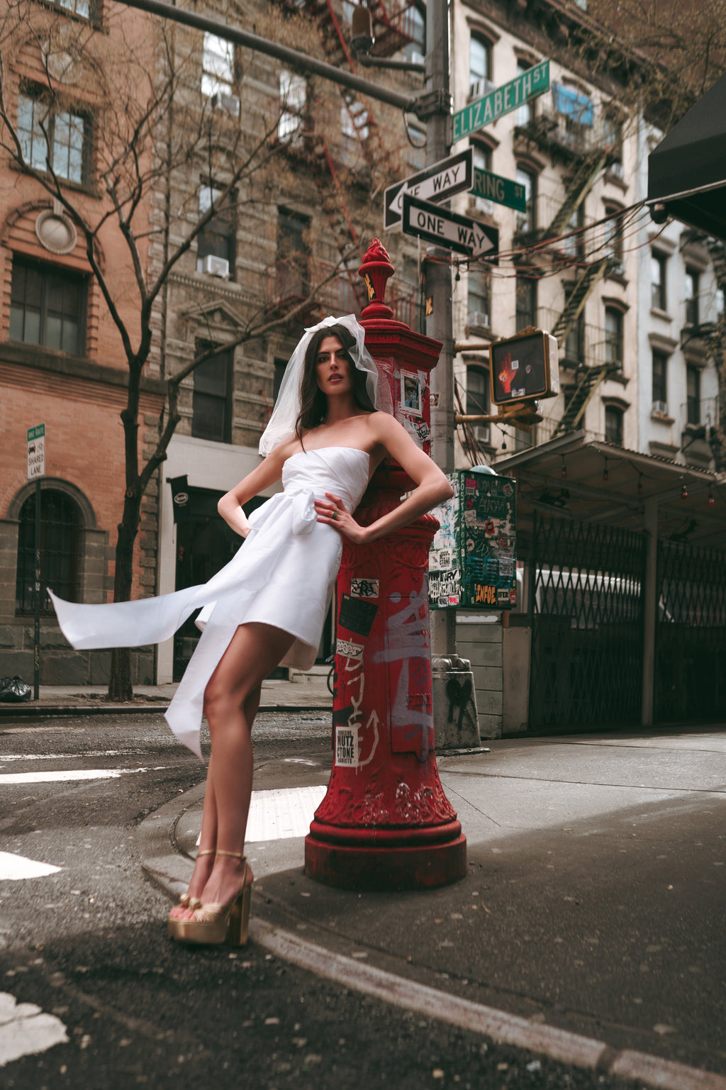 Beckford Dress in White