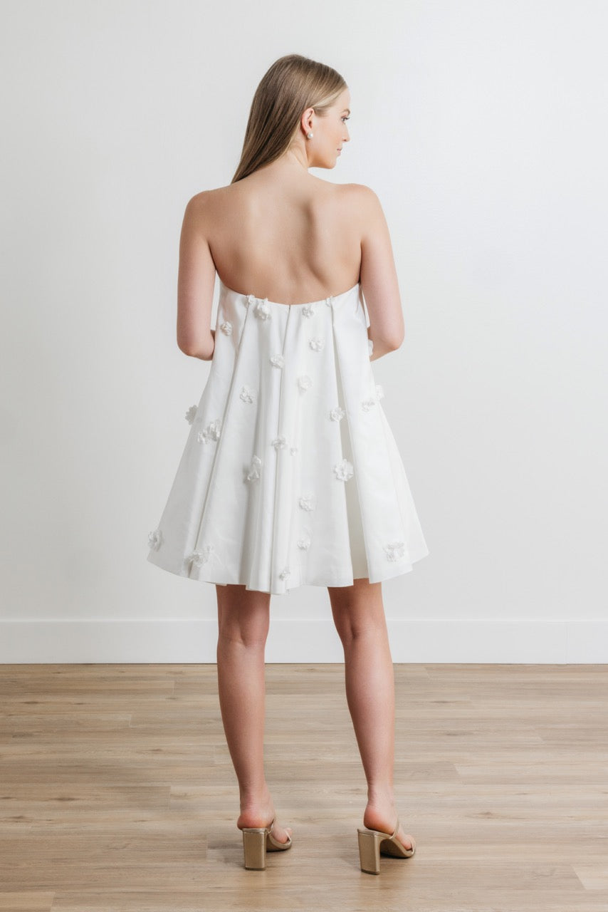 Posie Dress in Ivory