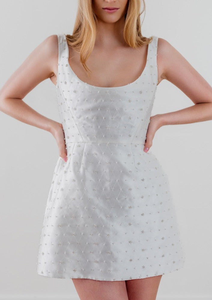 Obsessed Dress in Ivory US 4 Obsessed Dress in Ivory US 4