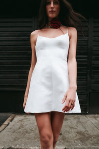 Marci Dress in Ivory