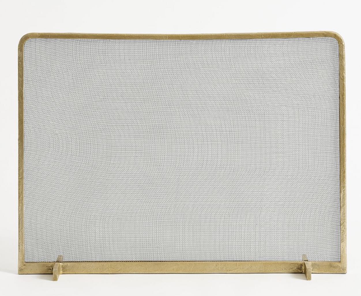 Bodhi Fireplace Screen (Gold, Large)