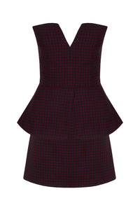 Luna Set in Burgundy & Blue