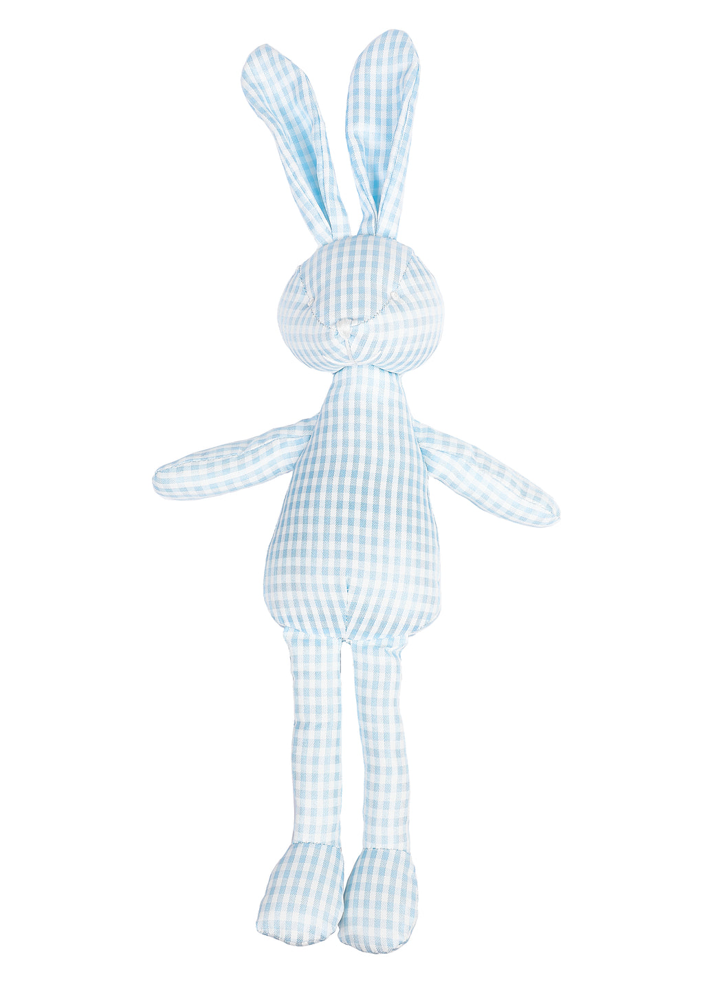Mini Tote & Bunny Bundle in Gingham Mist