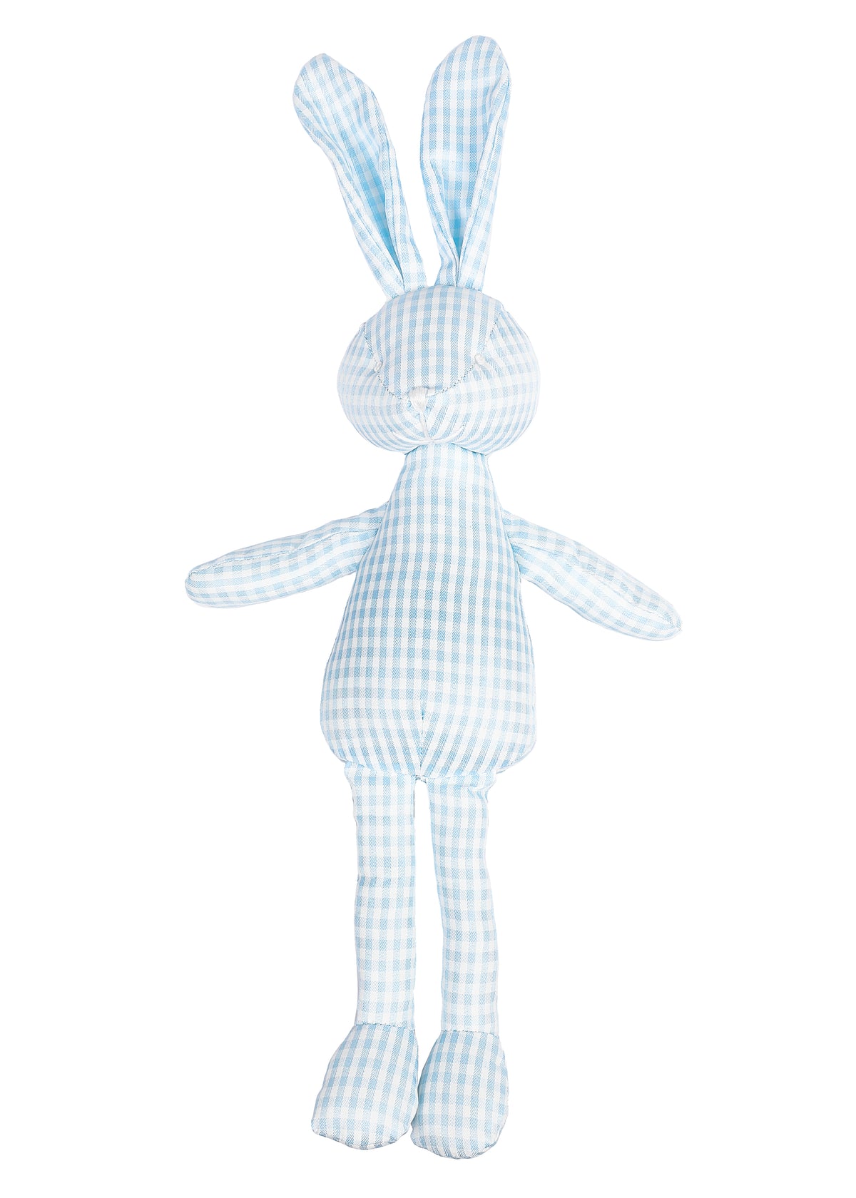 Mini Tote & Bunny Bundle in Gingham Mist