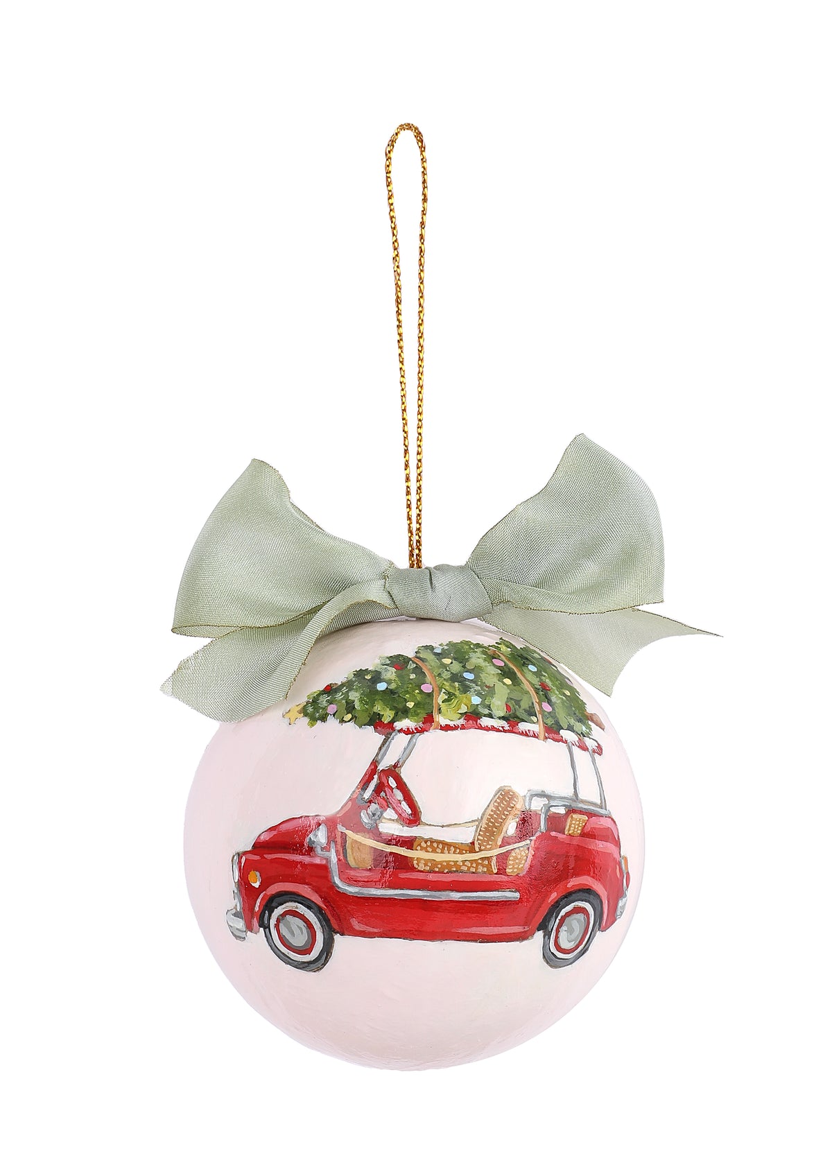 Meredith Hanson x Over The Moon Jolly Moke Car Bauble