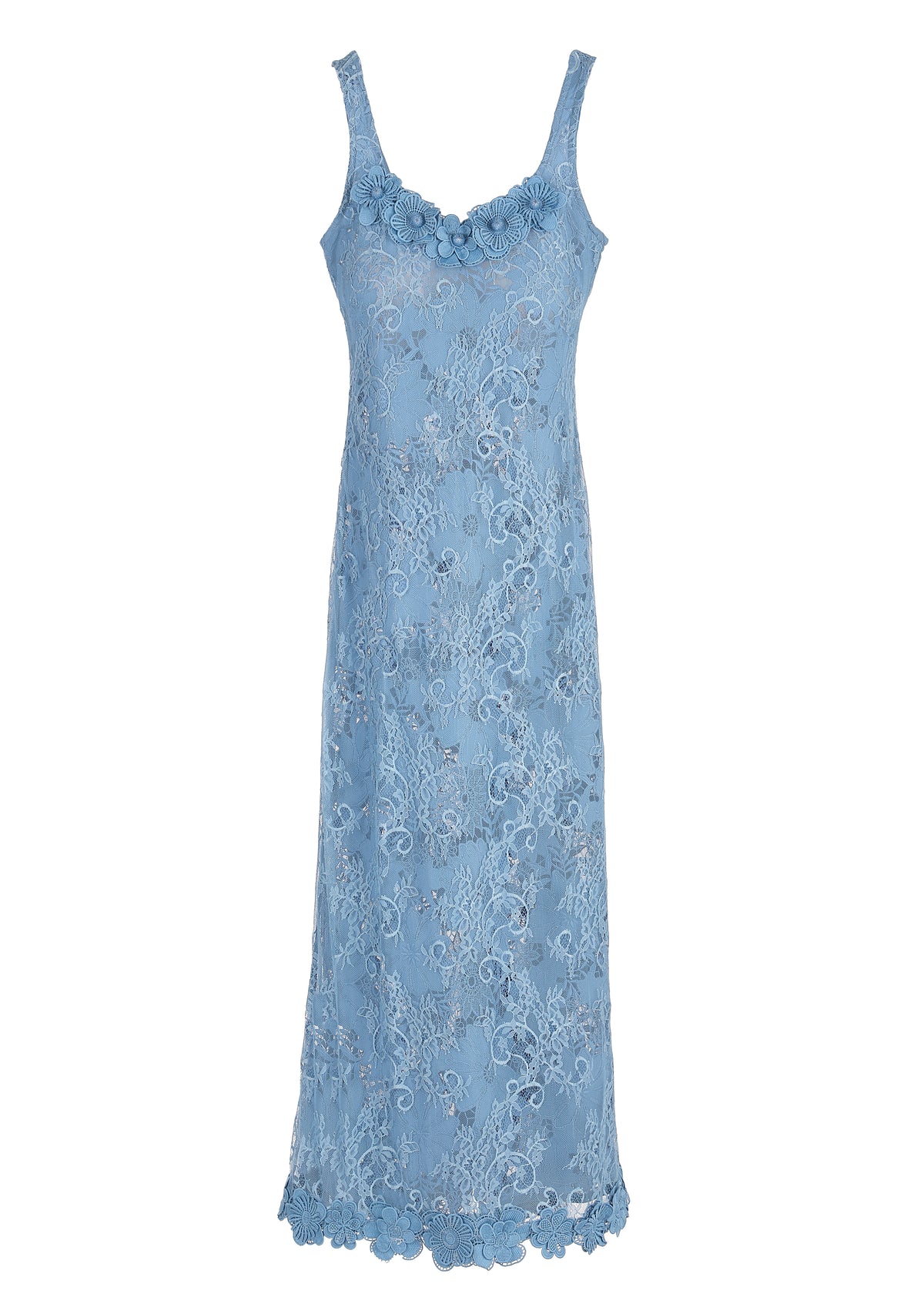 Hera Maxi Dress in Cornflower Blue
