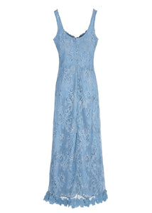 Hera Maxi Dress in Cornflower Blue