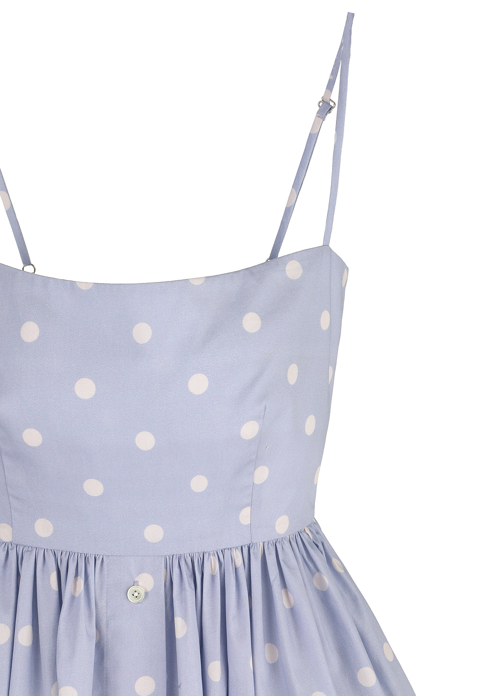 Alexandra Dress in Periwinkle Dot