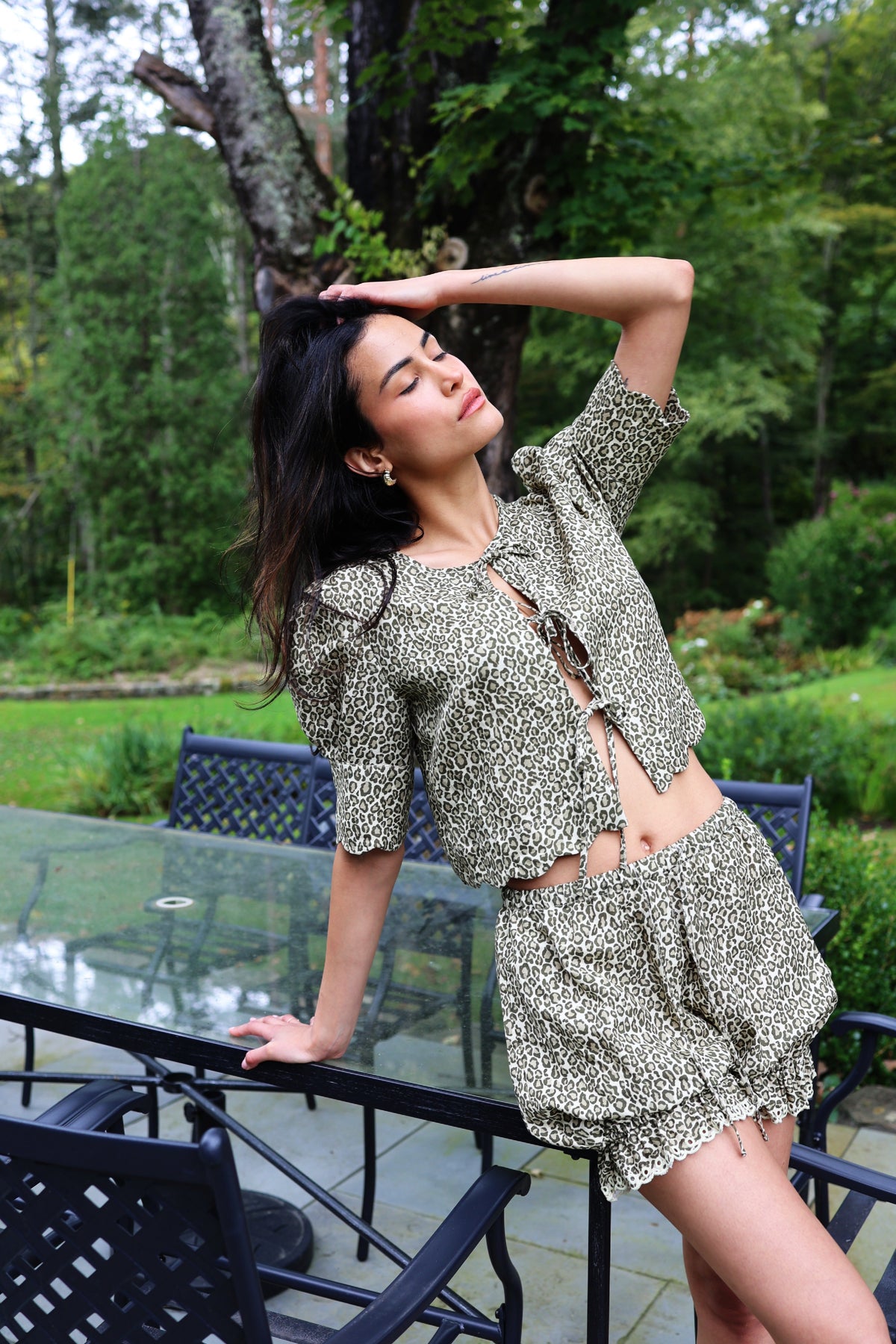 Bloomer Short in Leopard