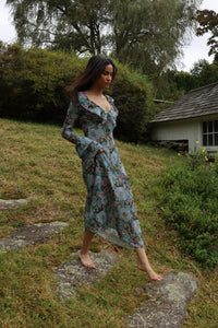 Shellona Dress in Vintage Floral