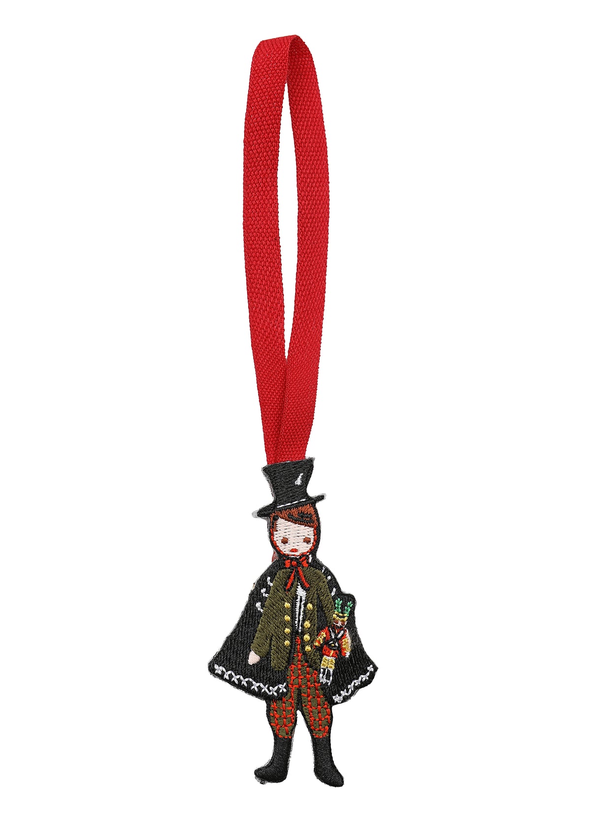 Nutcracker Embroidered Ornaments