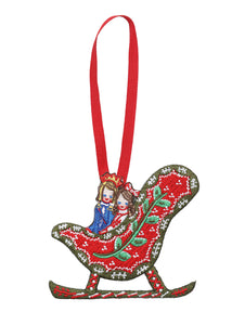 Nutcracker Embroidered Ornaments