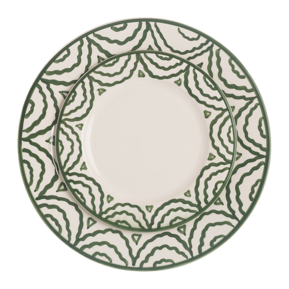 Green Tabla Dinner Plate