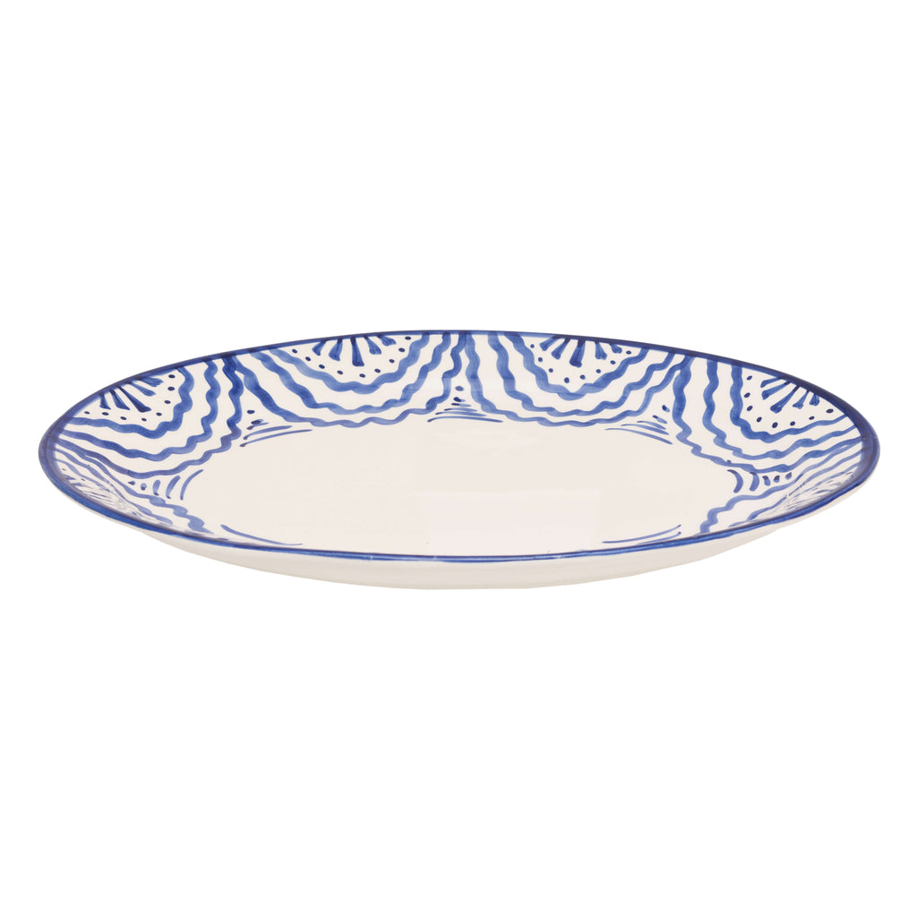 Large Blue Platter