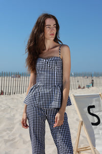 Jaqueline Pant Black & White - Sister Swim
