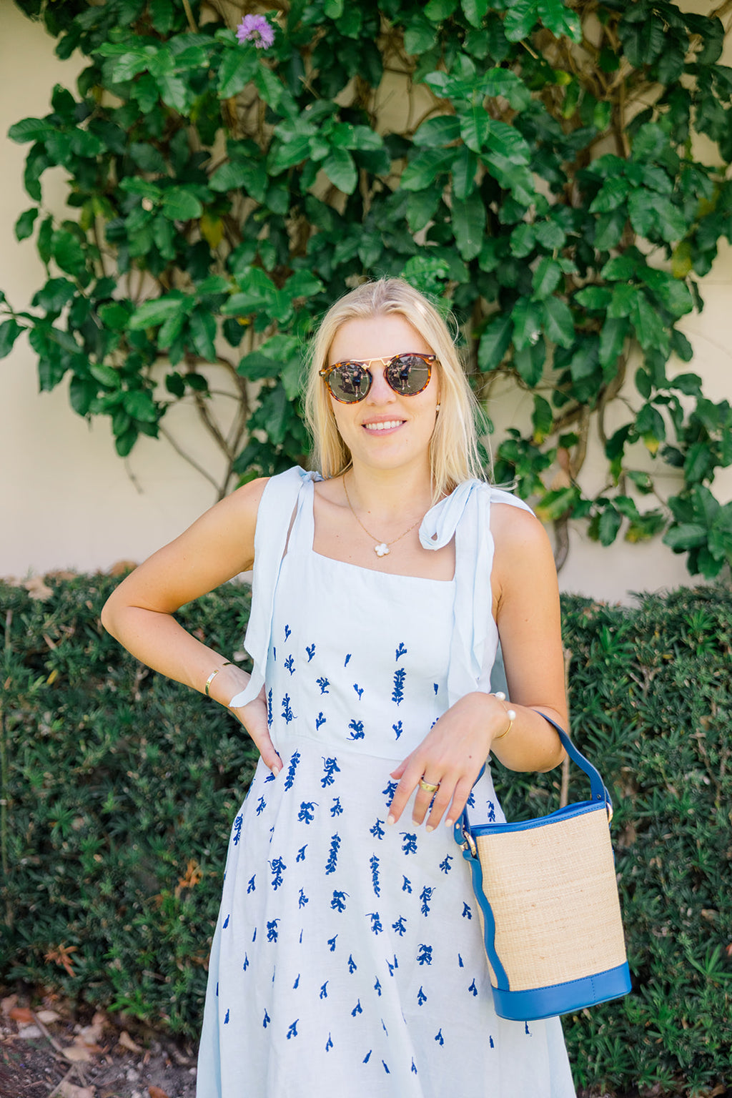 Boo Tote in Rattan