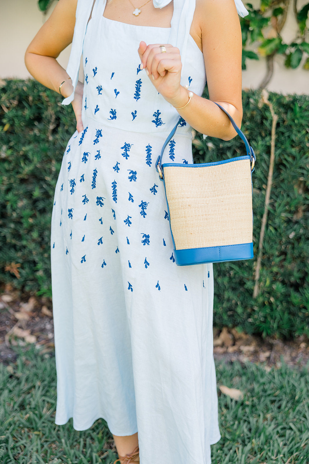 Boo Tote in Rattan