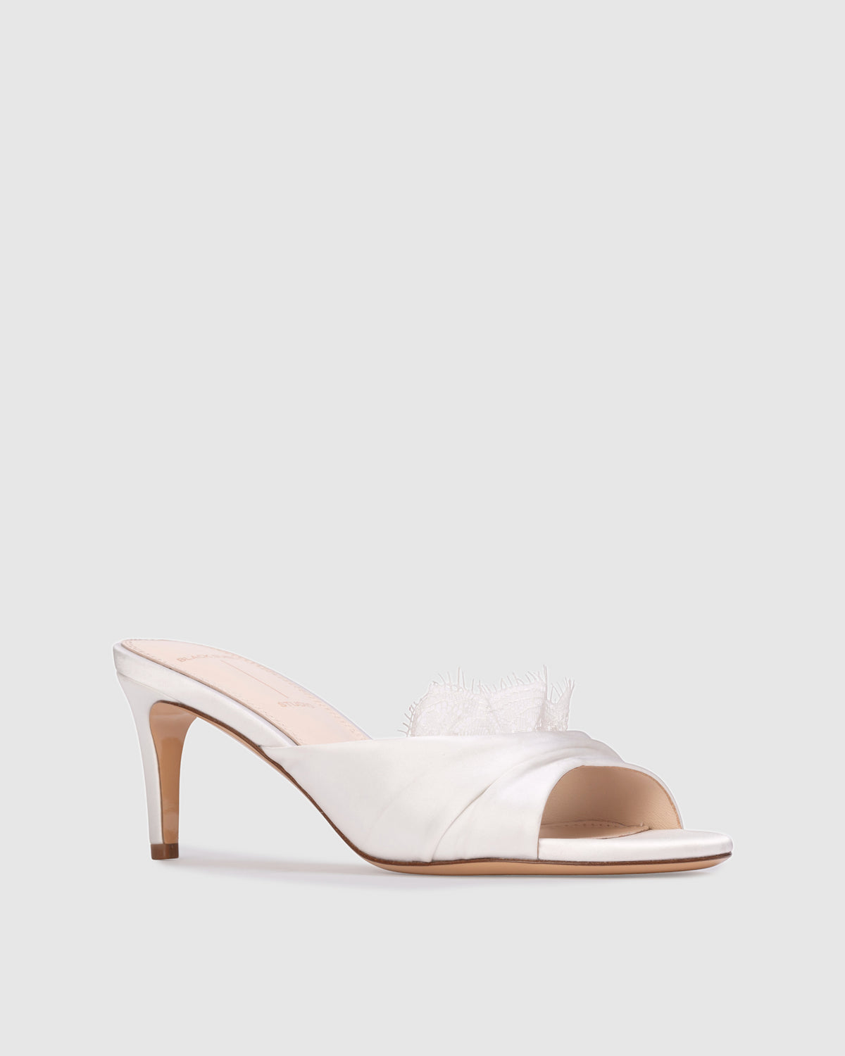 Lacey 65 in White Satin