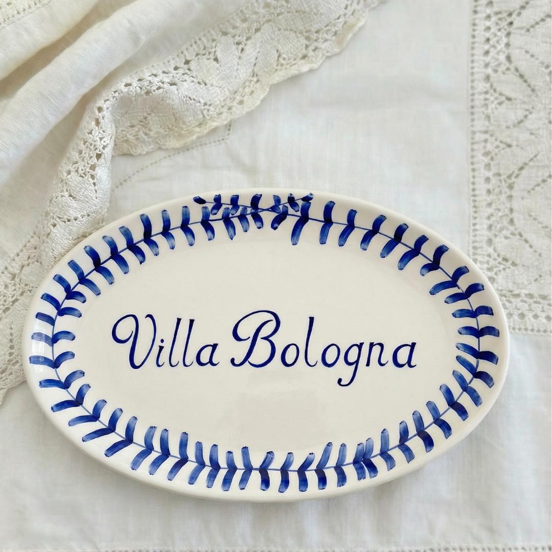 Personalized Large Oval Platter