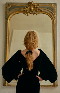 Full Sleeve Gown in Black